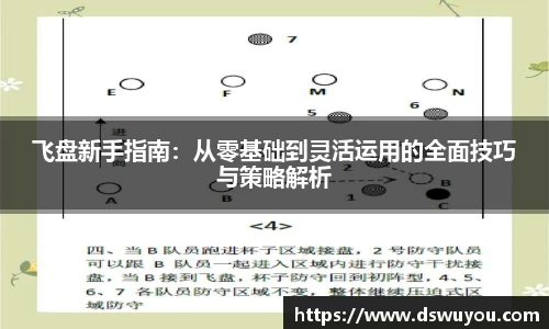 飞盘新手指南：从零基础到灵活运用的全面技巧与策略解析